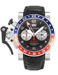 Pre-Owned Graham Chronofighter Oversize GMT - Steel Watch